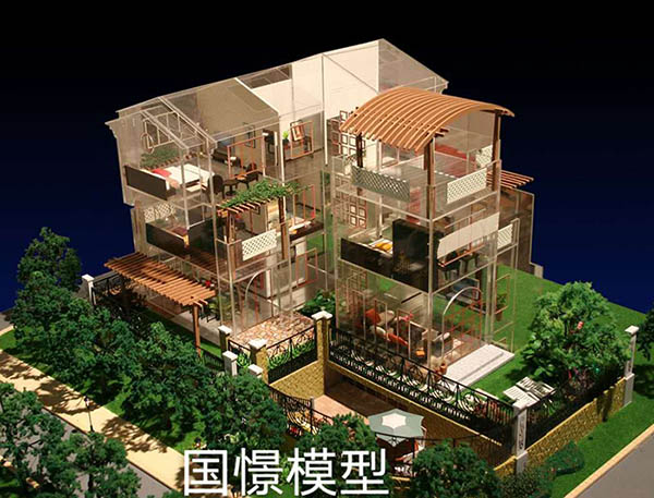 宁陕县建筑模型