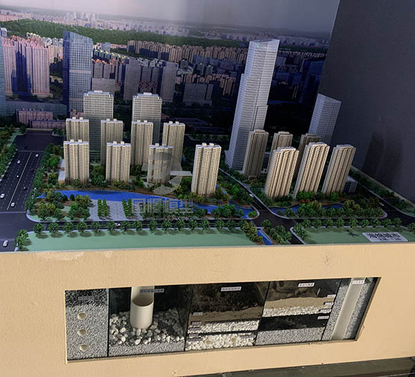 宁陕县建筑模型